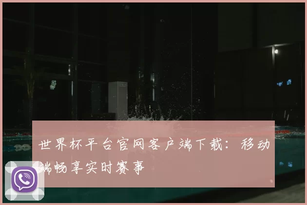 世界杯平台官网客户端下载:移动端畅享实时赛事
