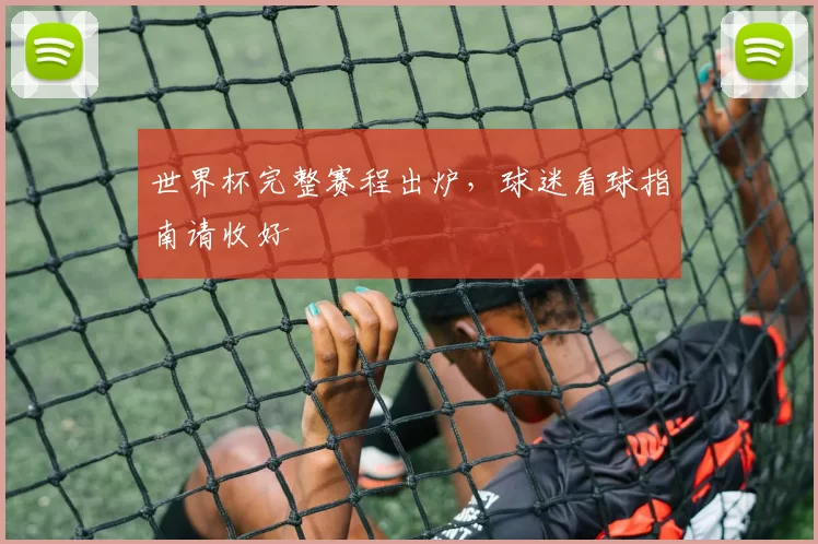世界杯完整赛程出炉,球迷看球指南请收好